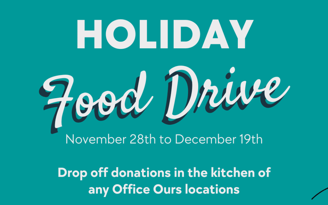 Office Ours Holiday Food Drive